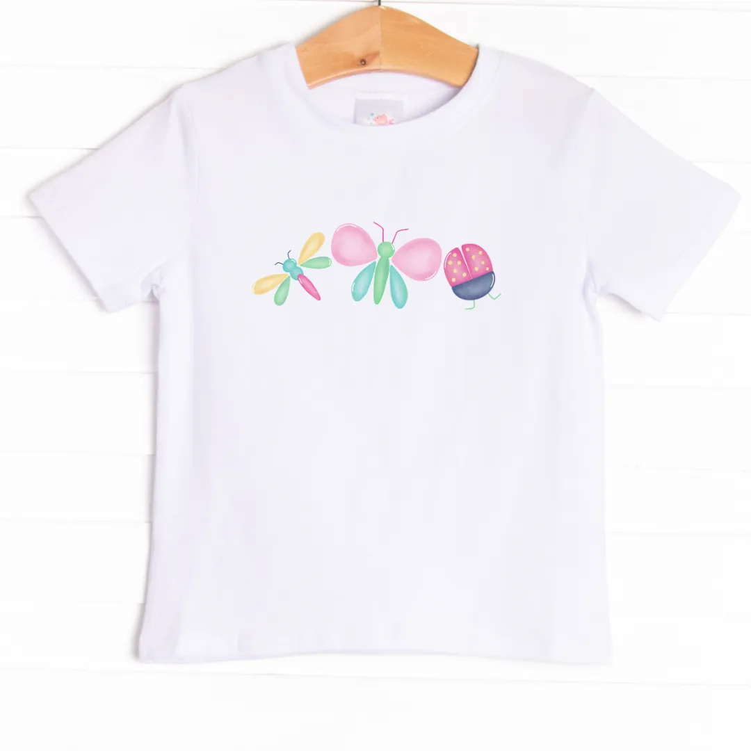 Colorful Critters Girl Graphic Tee